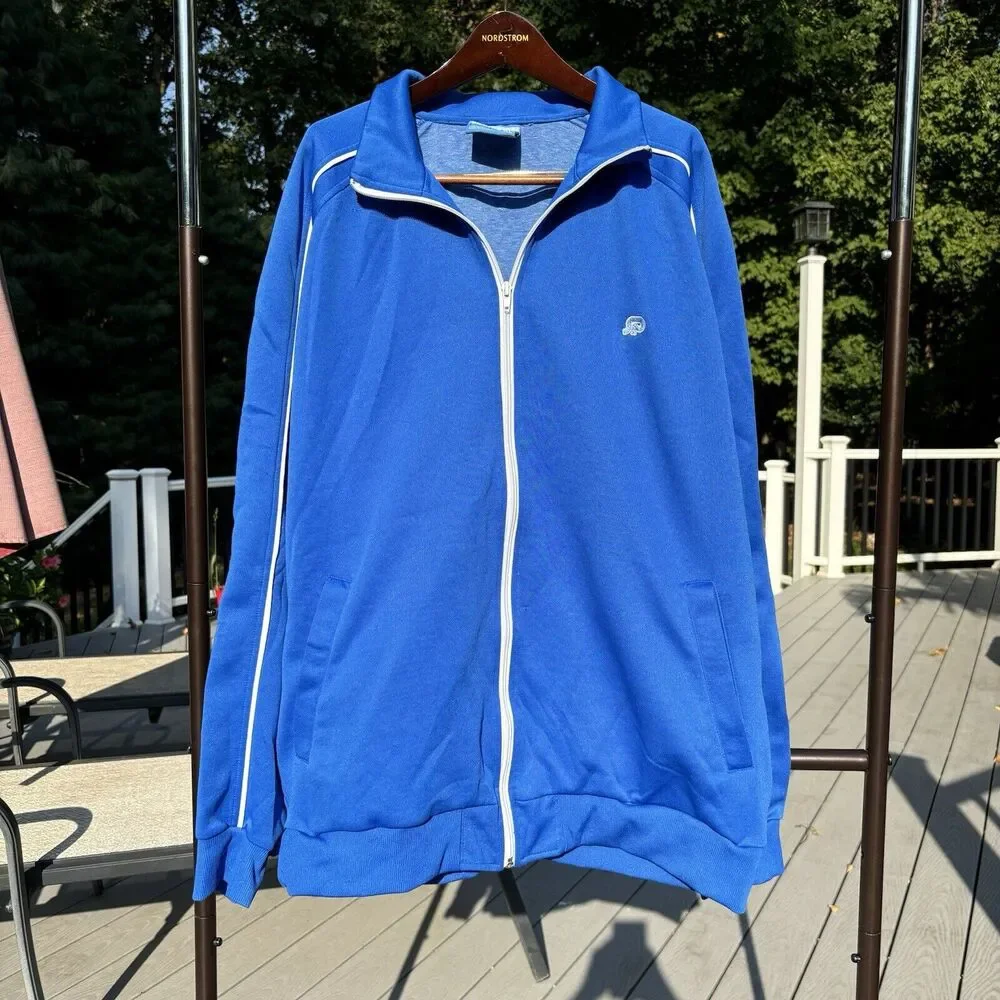 Vintage Y2K Southpole Track Jacket Full Zip Blue Lightweight Sz XL Hip Hop Skate